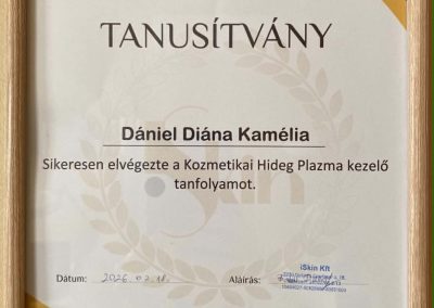 daniel-diana-fúziós-plazma-oklevél